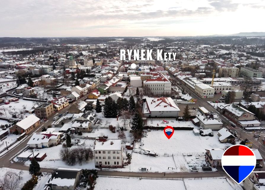 Działka inwestycyjna Kęty