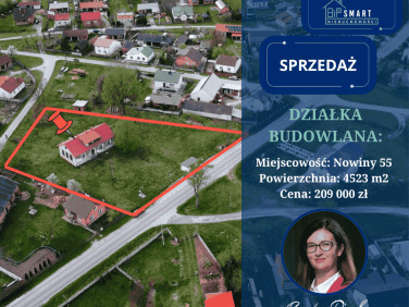 Działka budowlana Nowiny