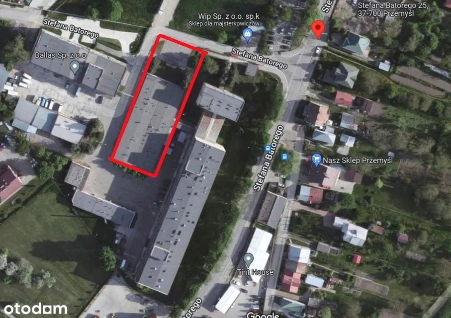 Budynek użytkowy Przemyśl wynajem