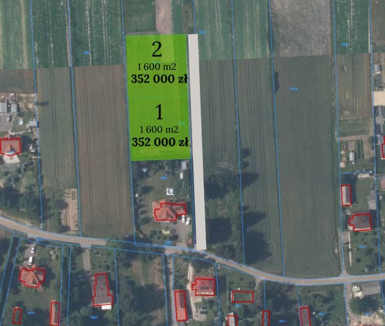 Działka Płouszowice