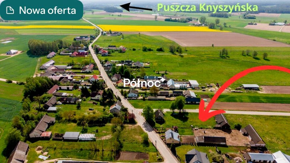 Działka siedliskowa Zofiówka