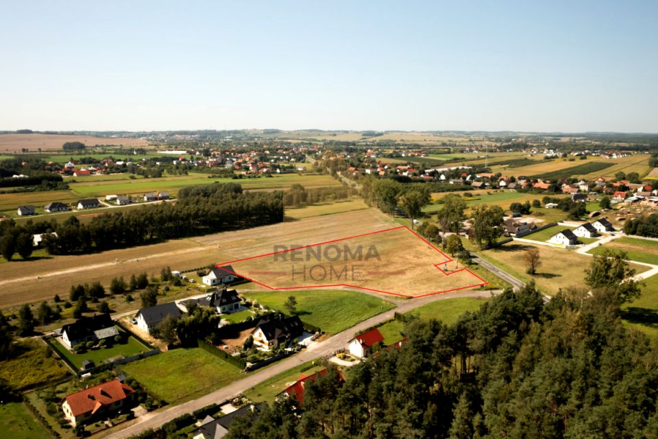 Działka inwestycyjna Kobylice