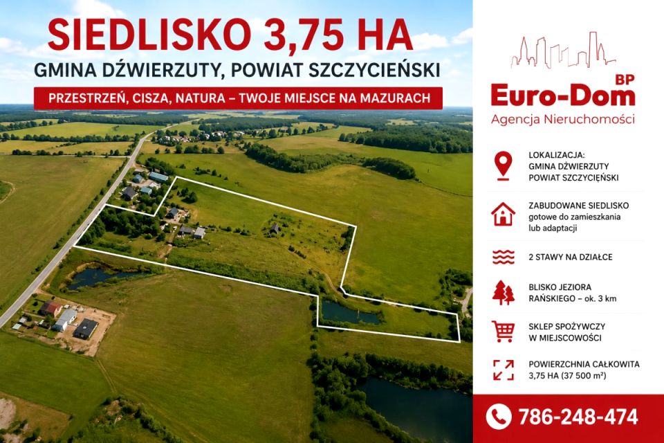 Działka siedliskowa Targowo