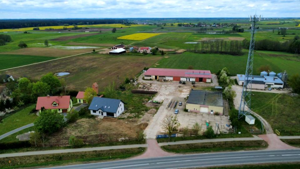 Działka inwestycyjna Kalinowo