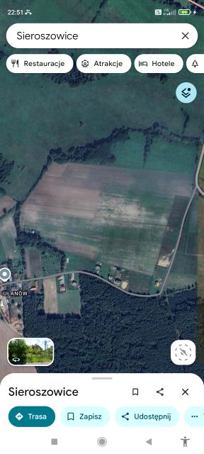 Działka budowlana Ułanów