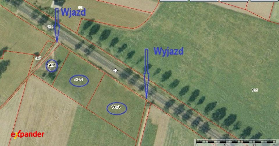 Działka usługowa Chabowo-Świniary