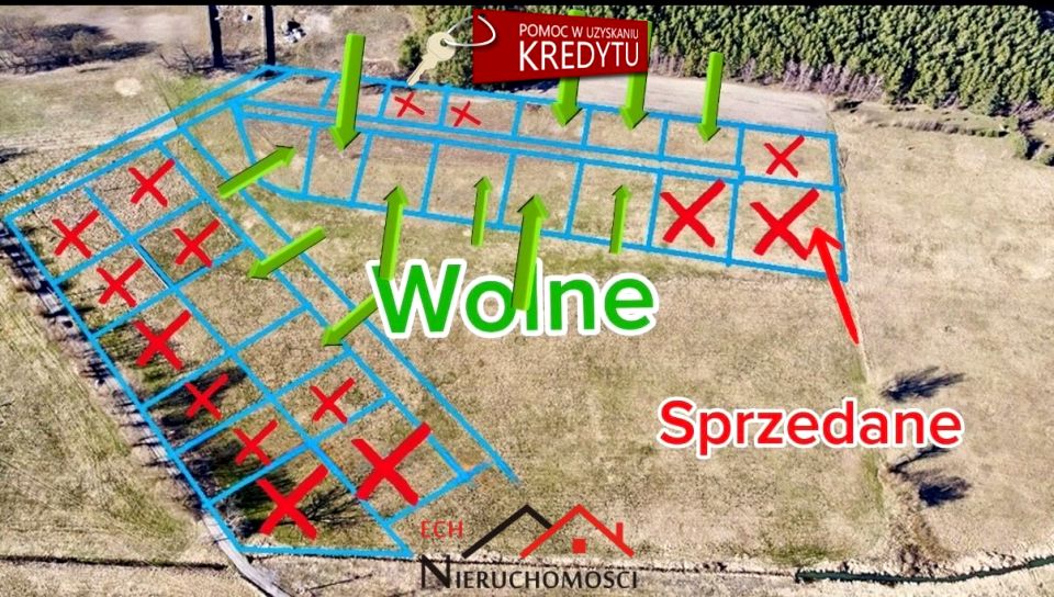 Działka budowlana Mościczki