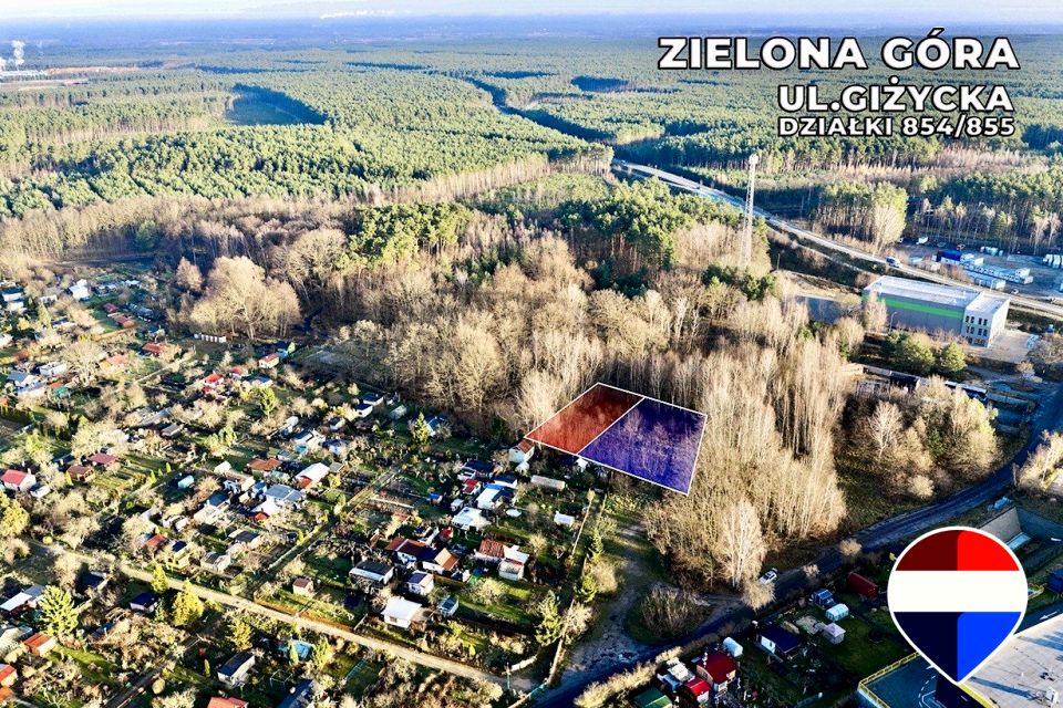 Działka budowlana Zielona Góra