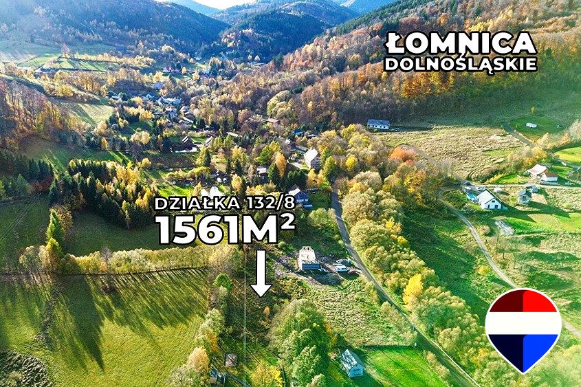 Działka budowlana Łomnica