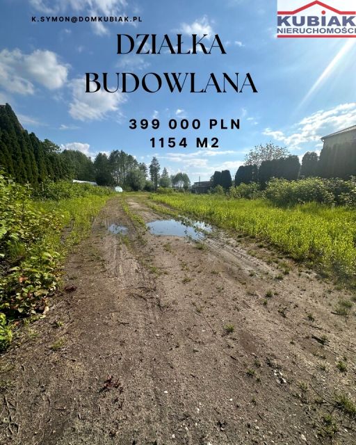 Działka budowlana Domaniewek