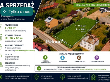 Działka budowlana Pomigacze
