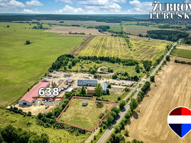 Działka inwestycyjna Żubrów