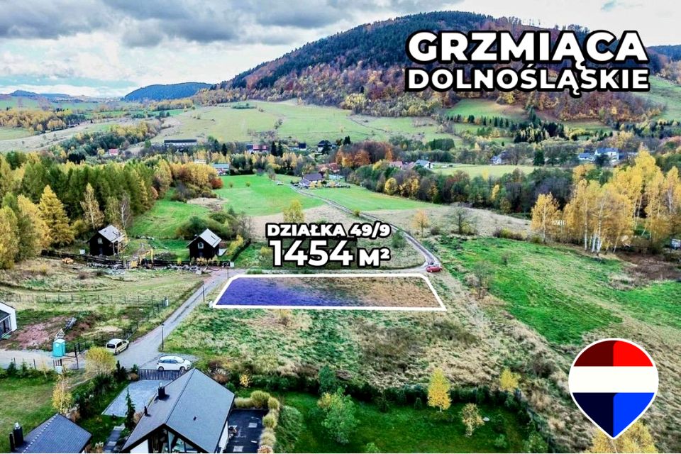 Działka budowlana Grzmiąca
