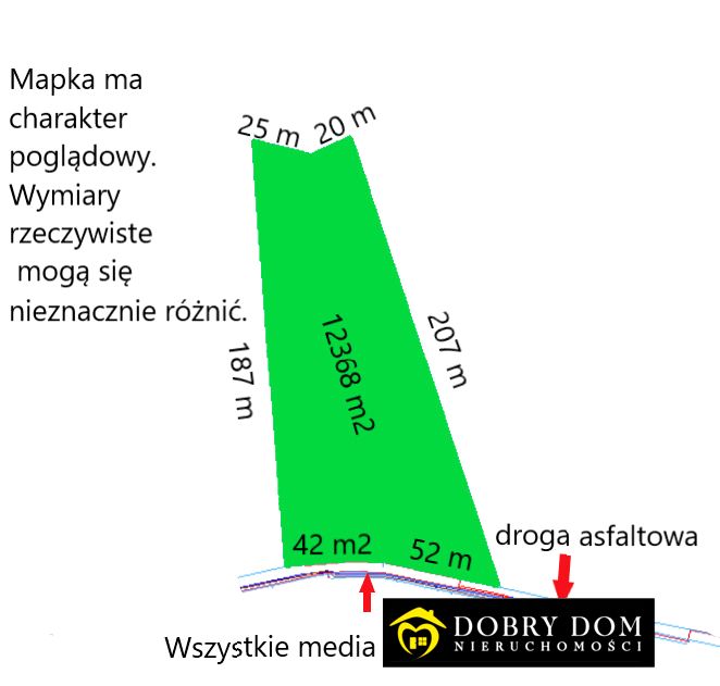 Działka usługowa Supraśl