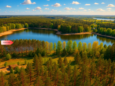Działka nad jeziorem