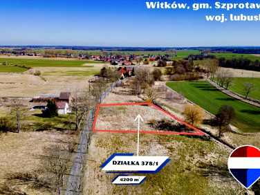 Działka rolna Witków
