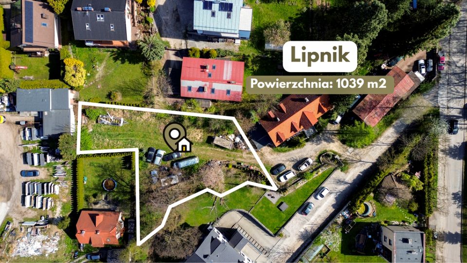 Ogrodzona działka sprzedam