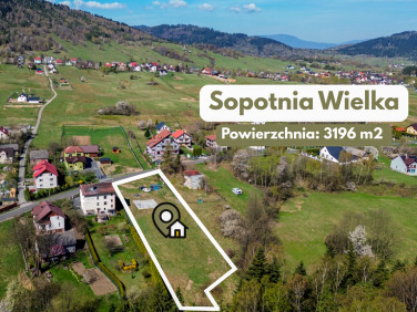 Działka budowlana Sopotnia Wielka
