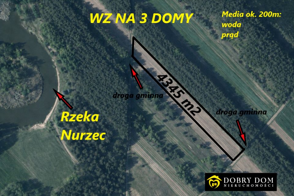 Działka budowlana Zadobrze sprzedam