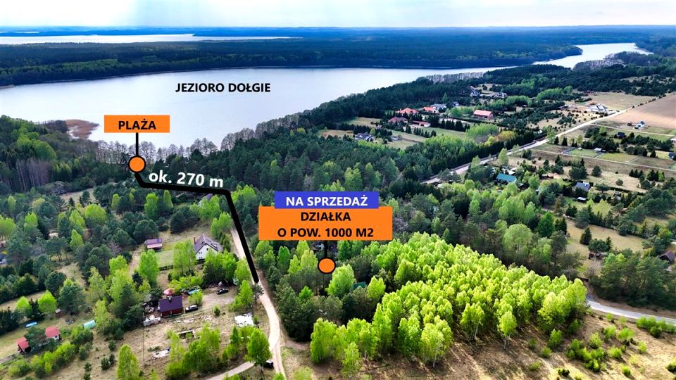 Działka budowlana Dołgie
