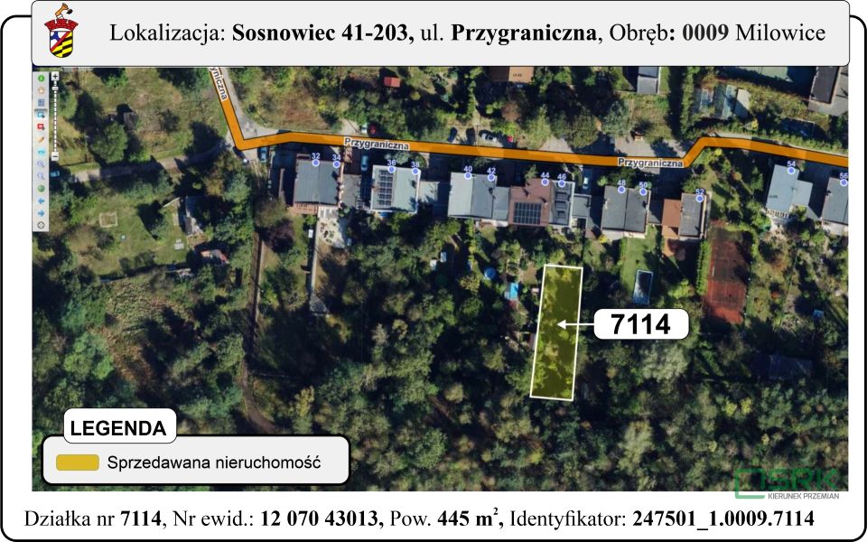 Działka Sosnowiec
