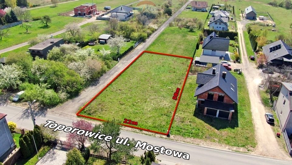 Działka budowlana Toporowice
