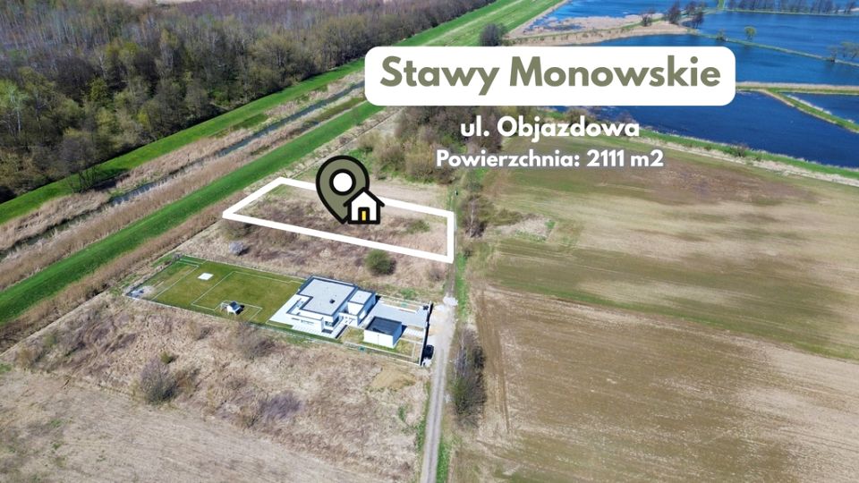 Działka przy lesie
