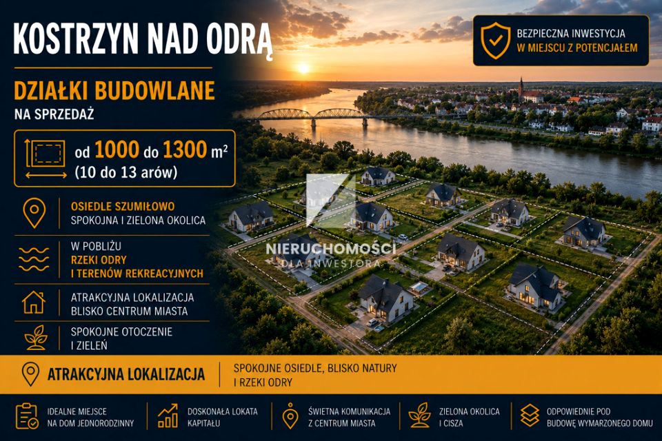 Działka budowlana Kostrzyn nad Odrą