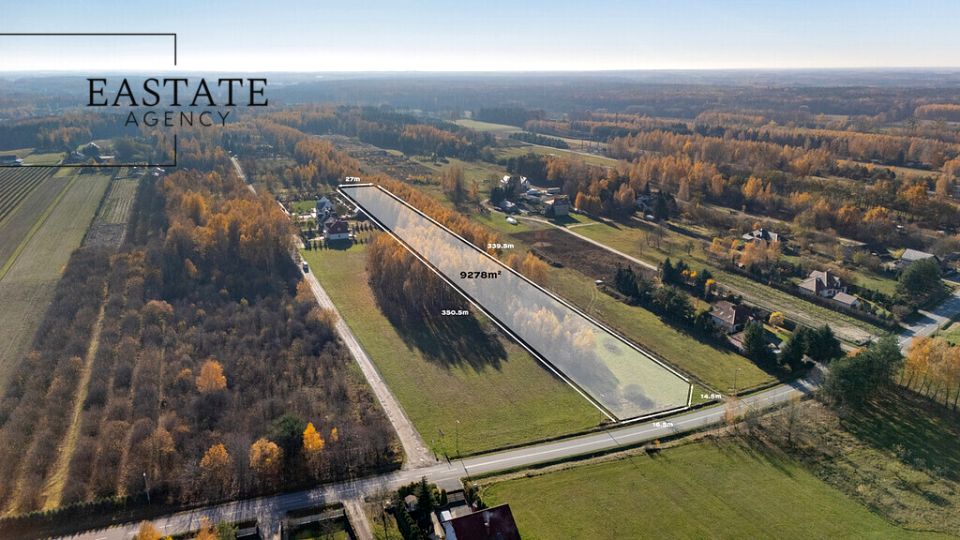 Działka budowlana Kaleń