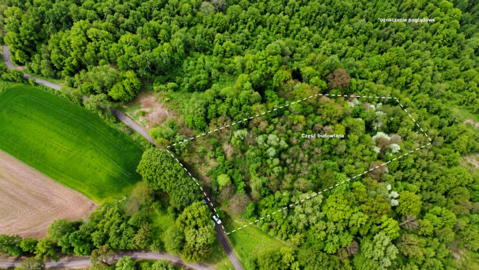Działka budowlana Lusina