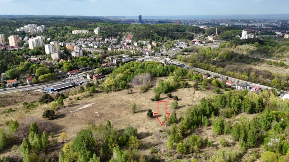 Działka usługowa Gdańsk