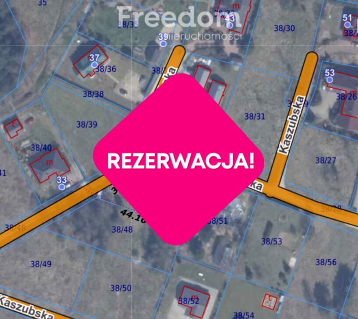 Działka MISZEWKO
