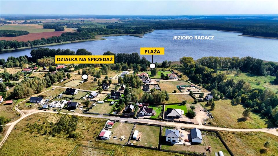 Działka budowlana Radacz