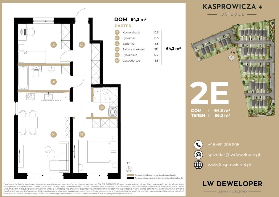 Mieszkanie Nowosolna, ul. Kasprowicza 4