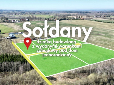 Działka budowlana Sołdany