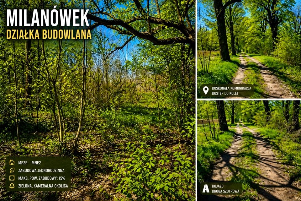 Działka Milanówek
