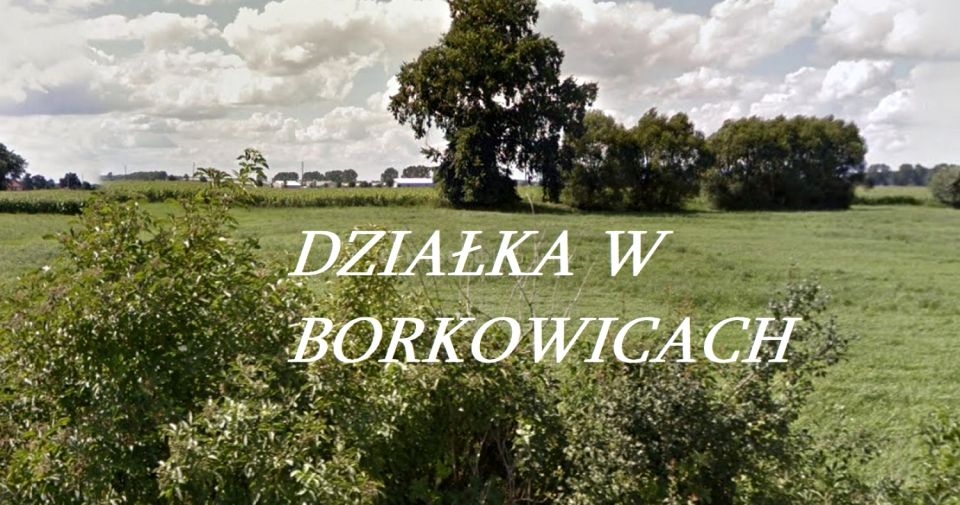 Działka budowlana Borkowice sprzedam