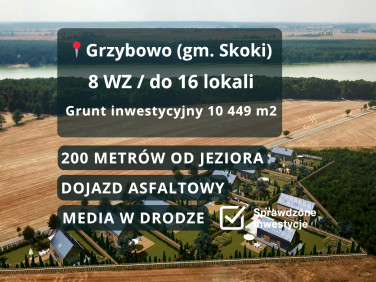 Działka nad jeziorem