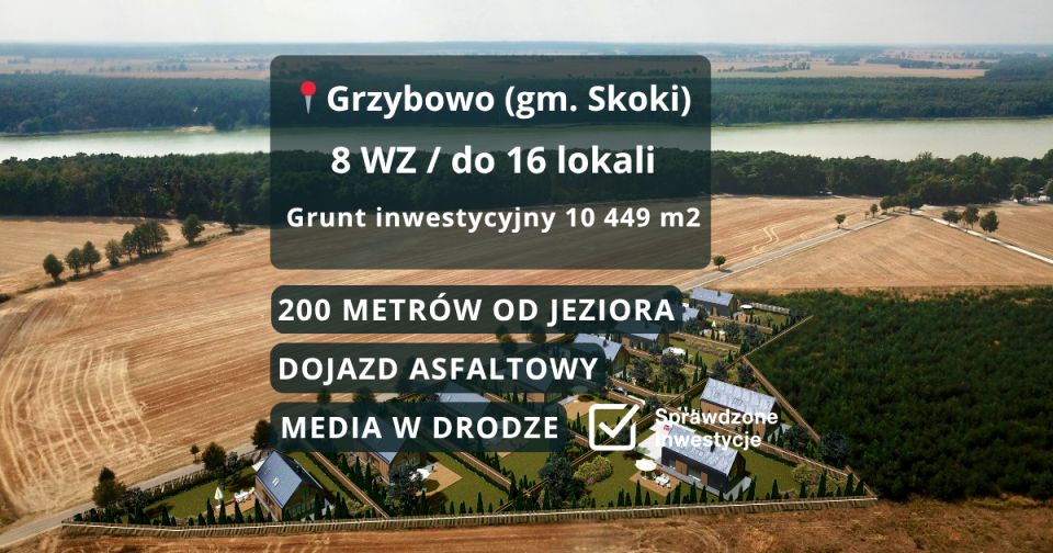 Działka nad jeziorem