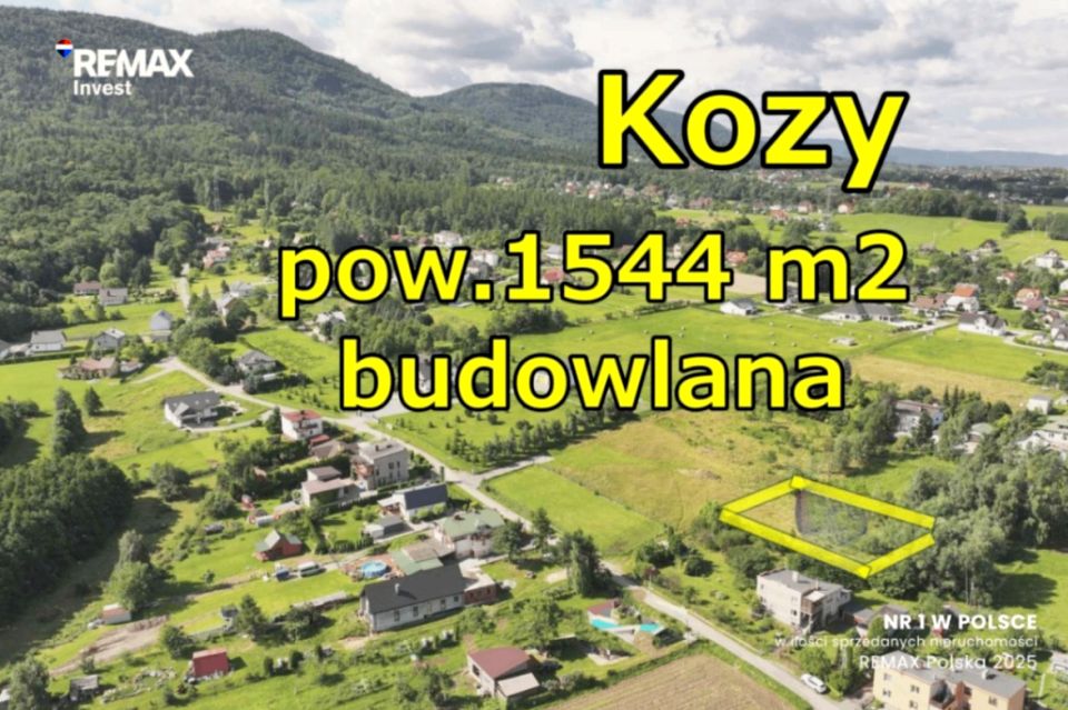 Działka budowlana Kozy
