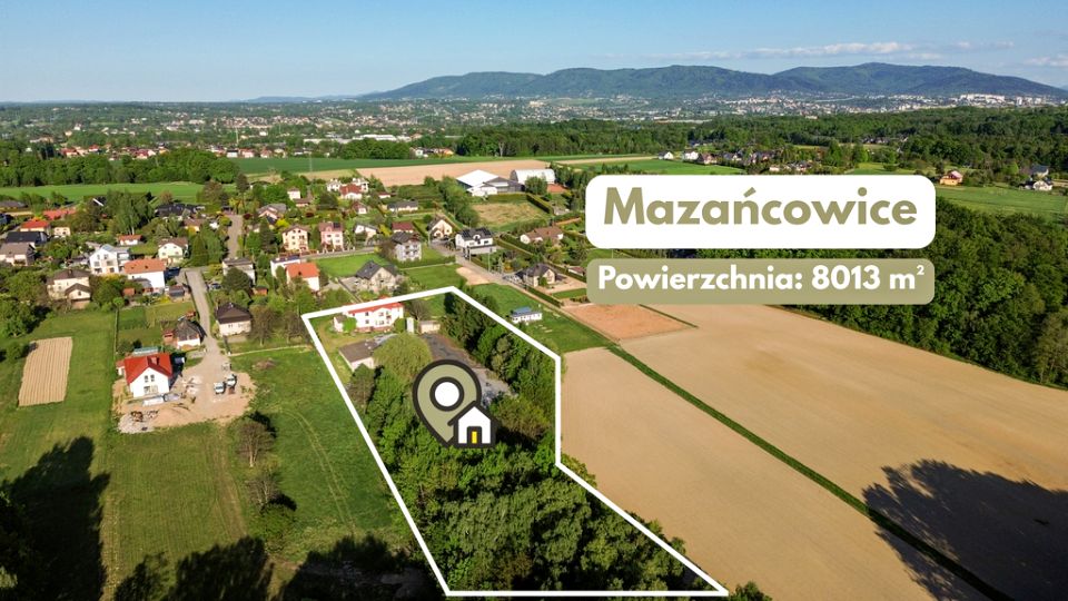 Ogrodzona działka sprzedam