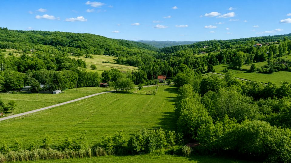 Działka budowlana Husów