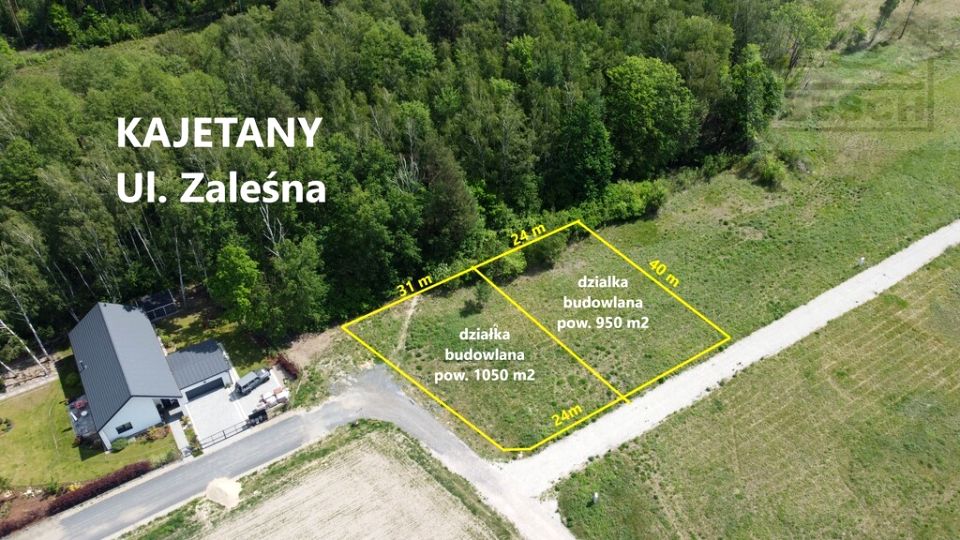 Działka budowlana Kajetany