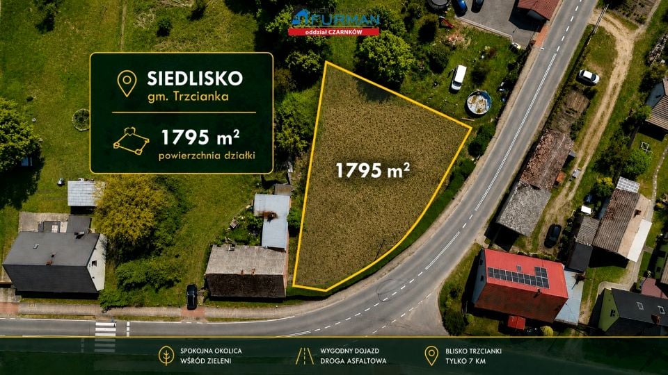 Działka budowlana Siedlisko