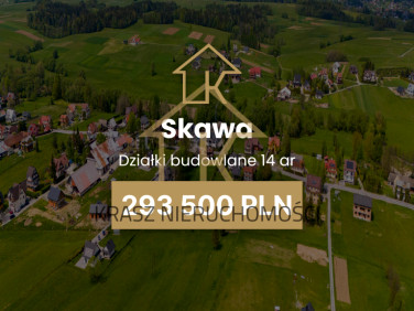 Działka budowlana Skawa