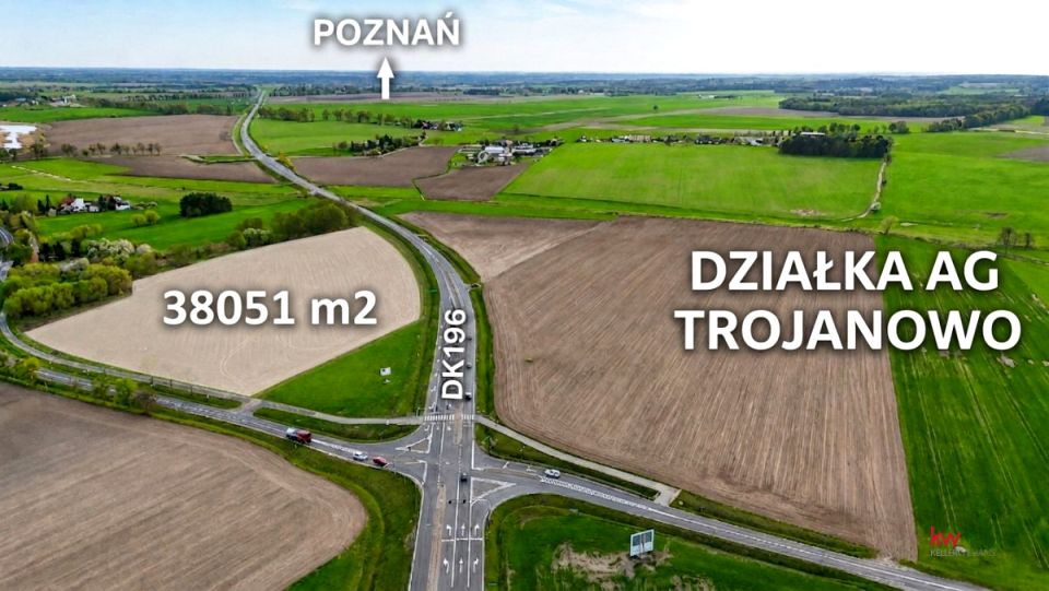 Działka usługowa Trojanowo