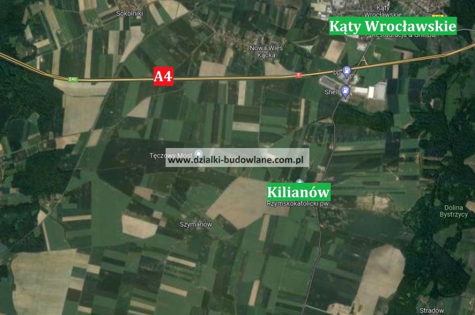 Działka budowlana Kilianów