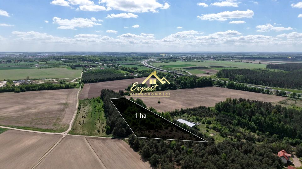 Działka usługowa Olsztynek