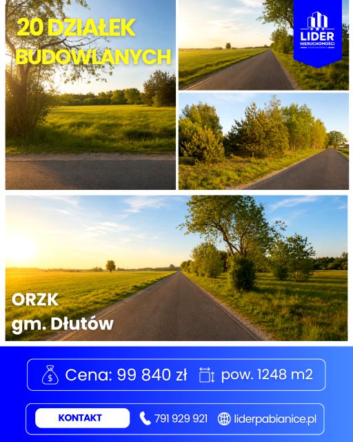 Działka budowlana Orzk