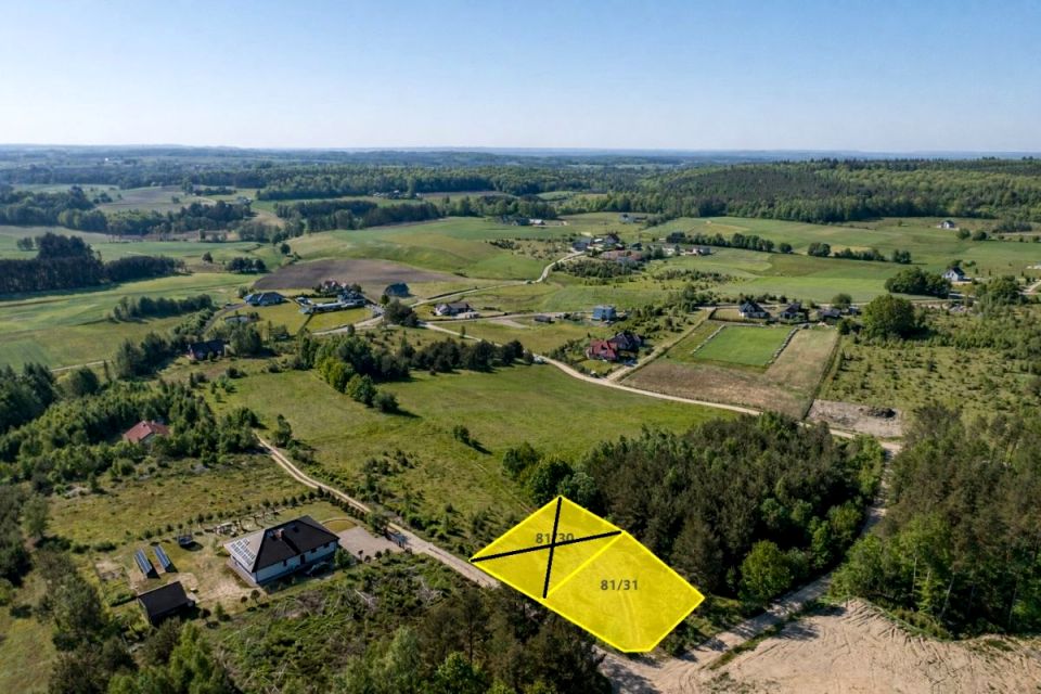 Działka nad jeziorem